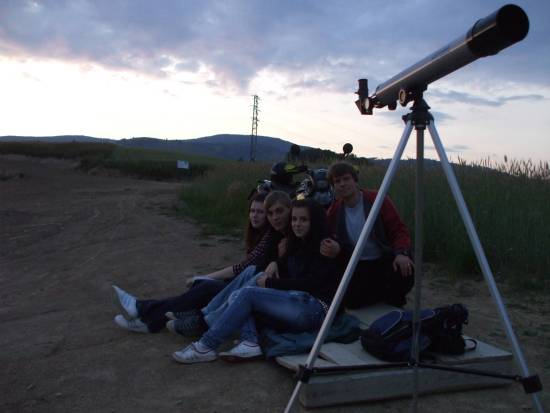 Expedícia krúžku ASTRODT za úplnym zatmením Mesiaca 15. júna 2011 na Tršovke - Klopotove